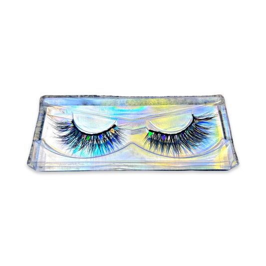 Starl’Eye’T  - iridescent Triangles Charms Fantasy Festival Fake Eye-lashes